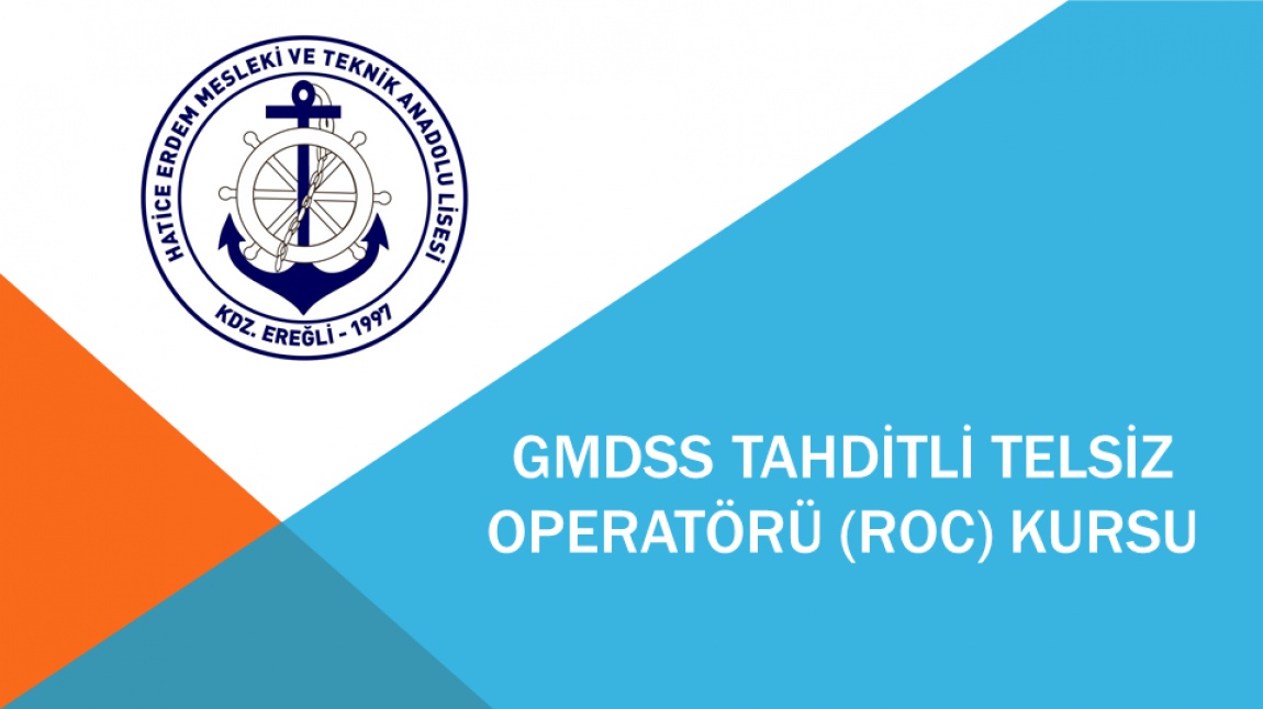 GMDSS Tahditli Telsiz Operatörü(ROC) Kursu